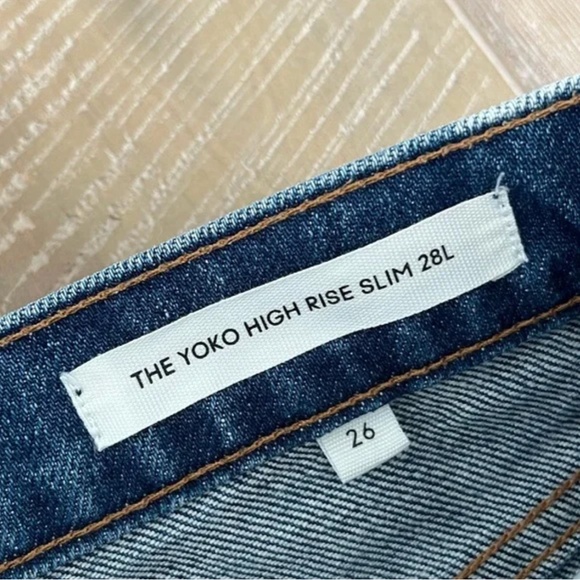 DENIM FORUM| THE YOKO HIGHRISE SLIM **26"** - Picture 5 of 10